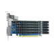 Front angled view of the ASUS GeForce GT710 2GB GDDR5 EVO graphics card 