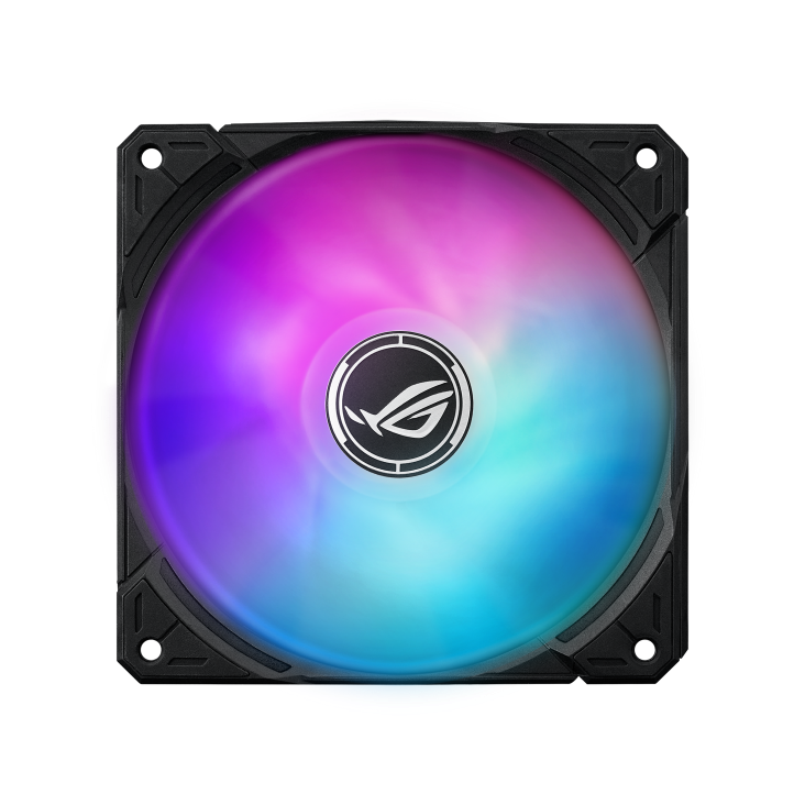 ROG Ryuo IV SLC 360 ARGB fan front photo