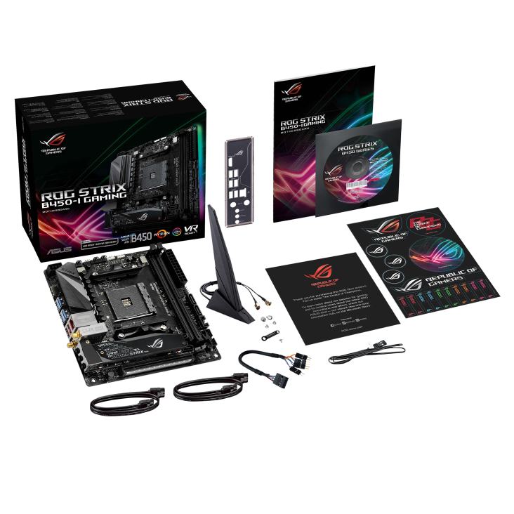 ROG STRIX B450 I GAMING Motherboards ROG Global