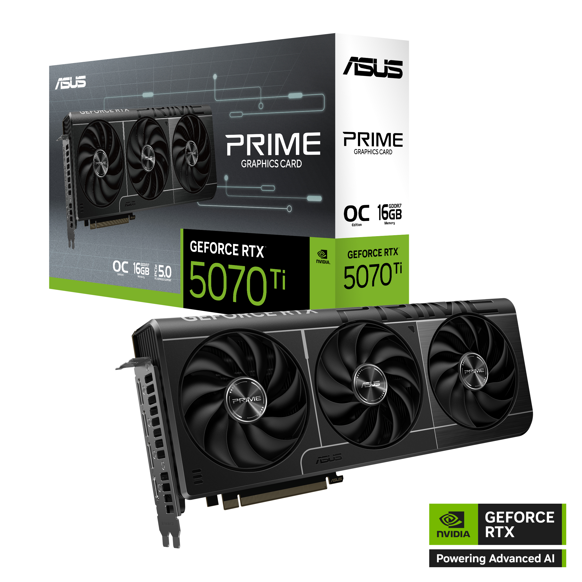 オープニング 大放出セール ASUS Prime GDDR7 16GB Edition OC Ti 5070 RTX™ GeForce グラフィックボード・グラボ・ビデオカード