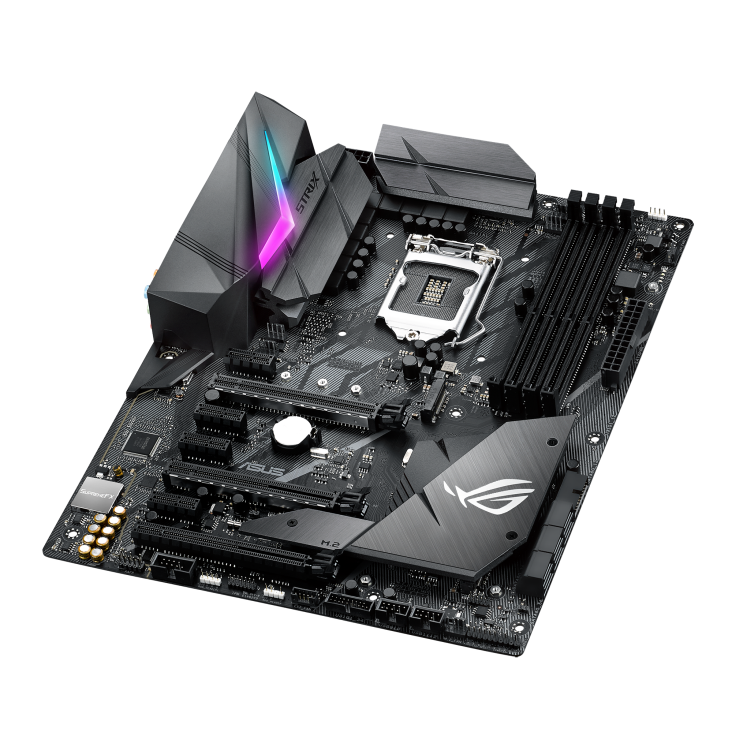 ASUS ROG STRIX Z370-F GAMING+i7 8700k - www.stedile.com.br