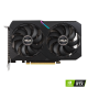 DUAL GeForce RTX™ 3060 Ti V2 MINI graphics card with NVIDIA logo, front view