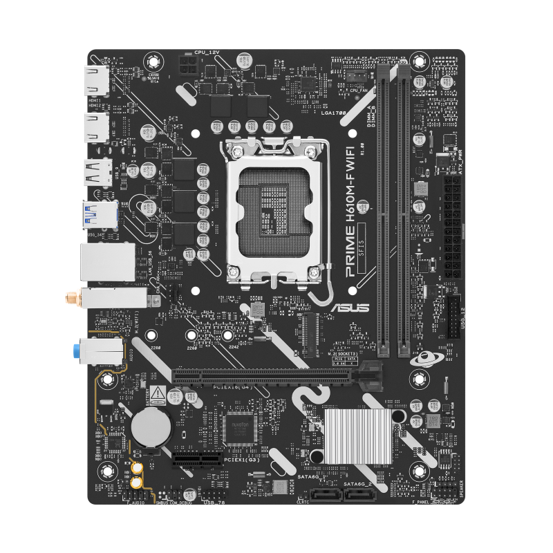 PRIME H610M-F WIFI front view 
