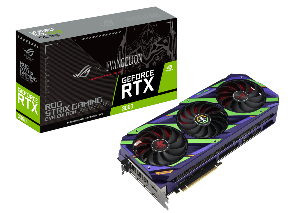 Rog Strix Geforce Rtx™ 3090 24gb Gddr6x Oc Eva Edition Ekran Kartları