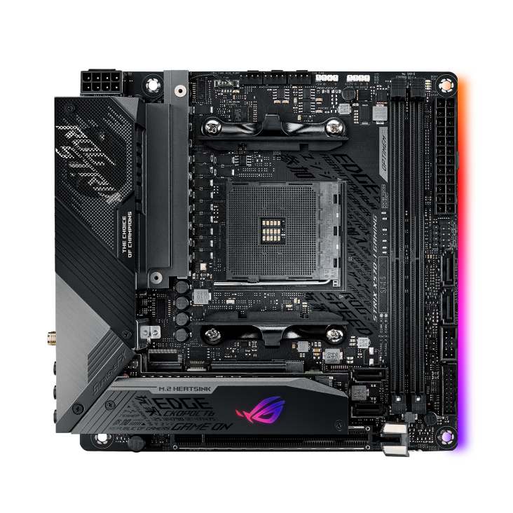 ROG Strix X570-I Gaming front view