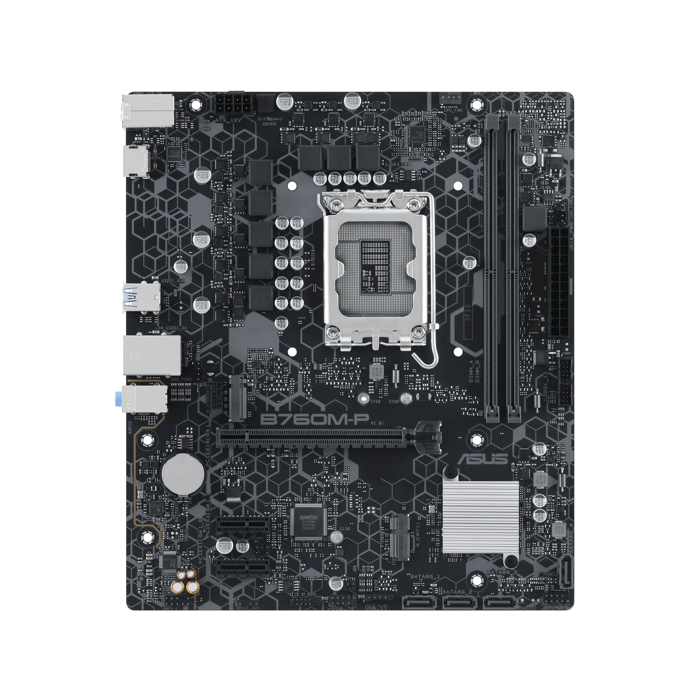 B760MP 主板 ASUS 华硕