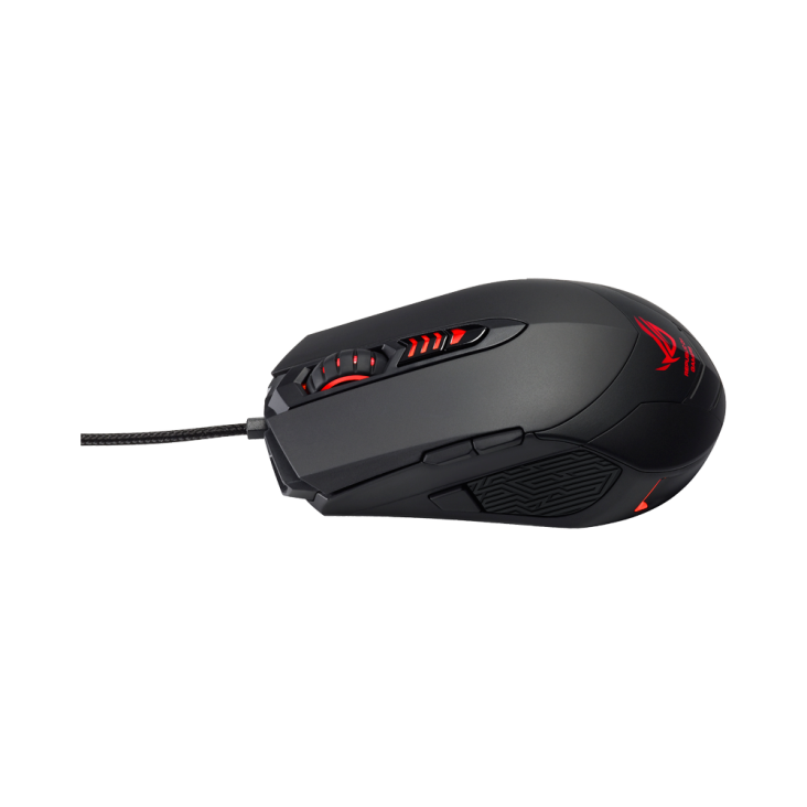 ROG GX860 Buzzard Mouse view from the side