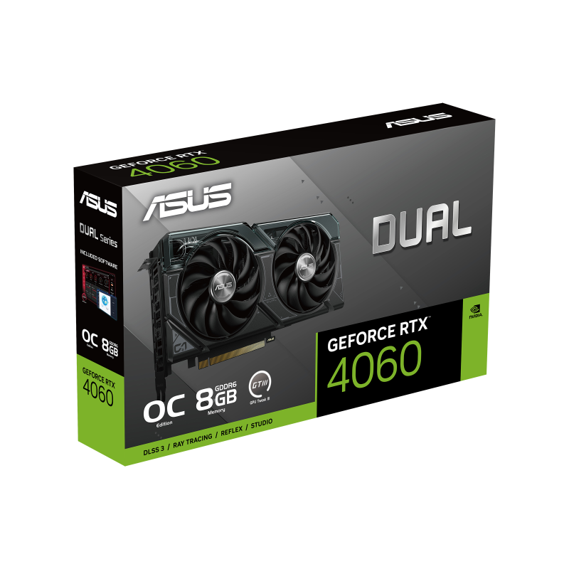 ASUS Dual GeForce RTX 4060 OC Edition packaging