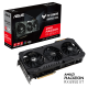 TUF Gaming AMD Radeon RX 6950 XT OC Edition packaging and graphics card with AMD logo