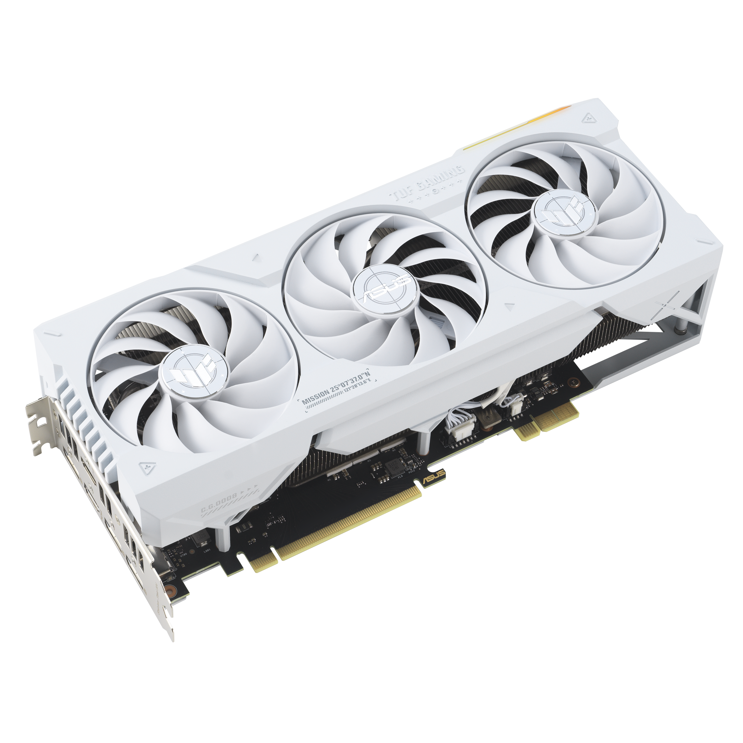 ASUS TUF Gaming GeForce RTX™ 4070 Ti SUPER BTF White OC Edition