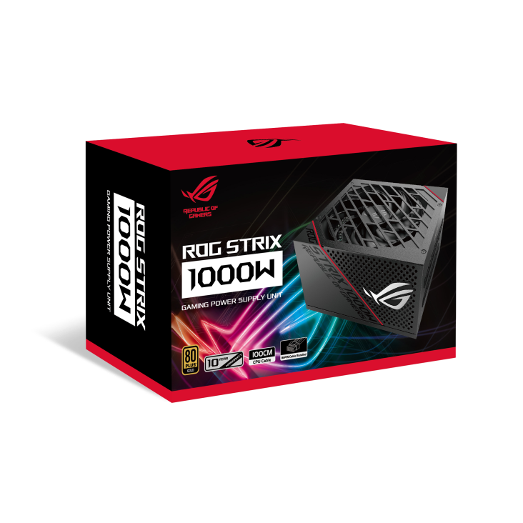 ROG Strix 1000W Gold (16-pin cable) | Power Supply Units | ROG Global