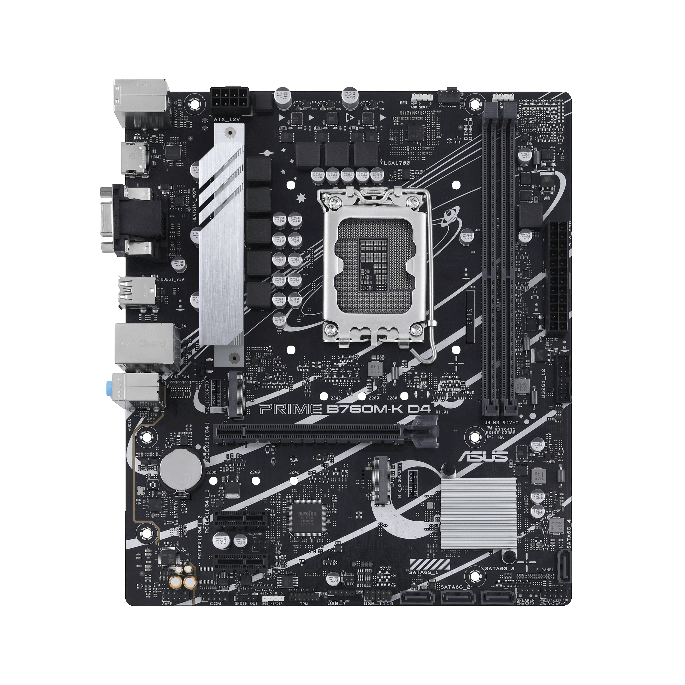 Carte mère Msi Carte Mère - - Pro B760-P DDR4 II - Micro-ATX