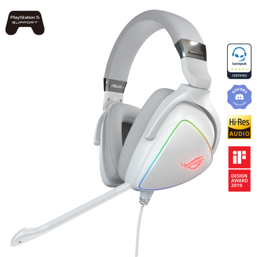 ROG Delta White Edition, Headsets & Audio