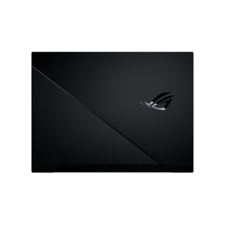Top down view of the ROG Zephyrus Duo 15 Special Edition with the lid closed.