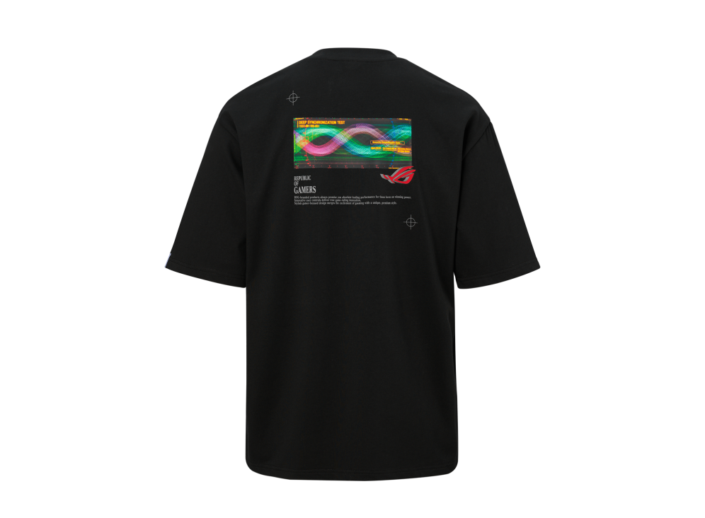 ROG Black T-Shirt EVA Edition – back view