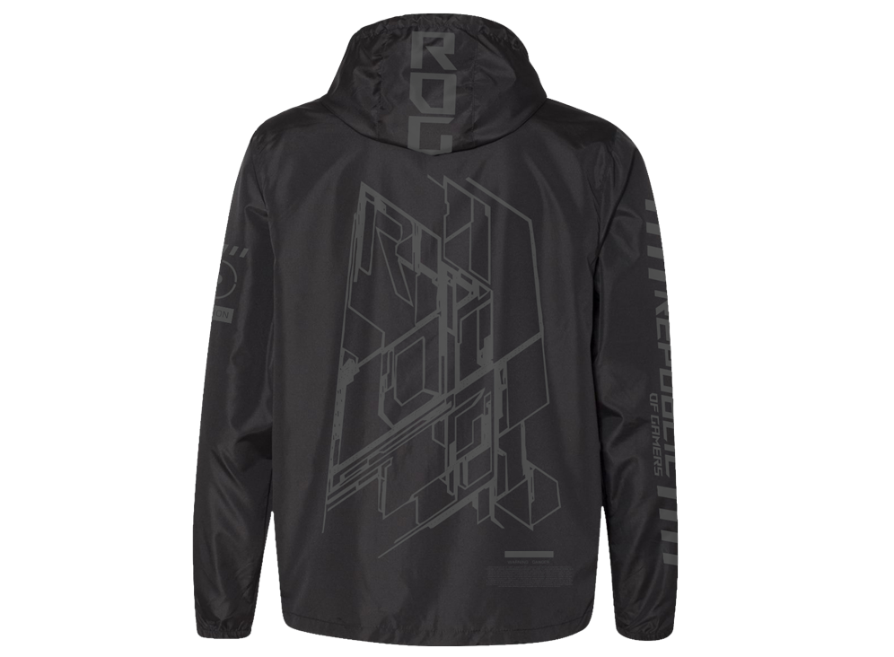 ROG Stealth Windbreaker – back view