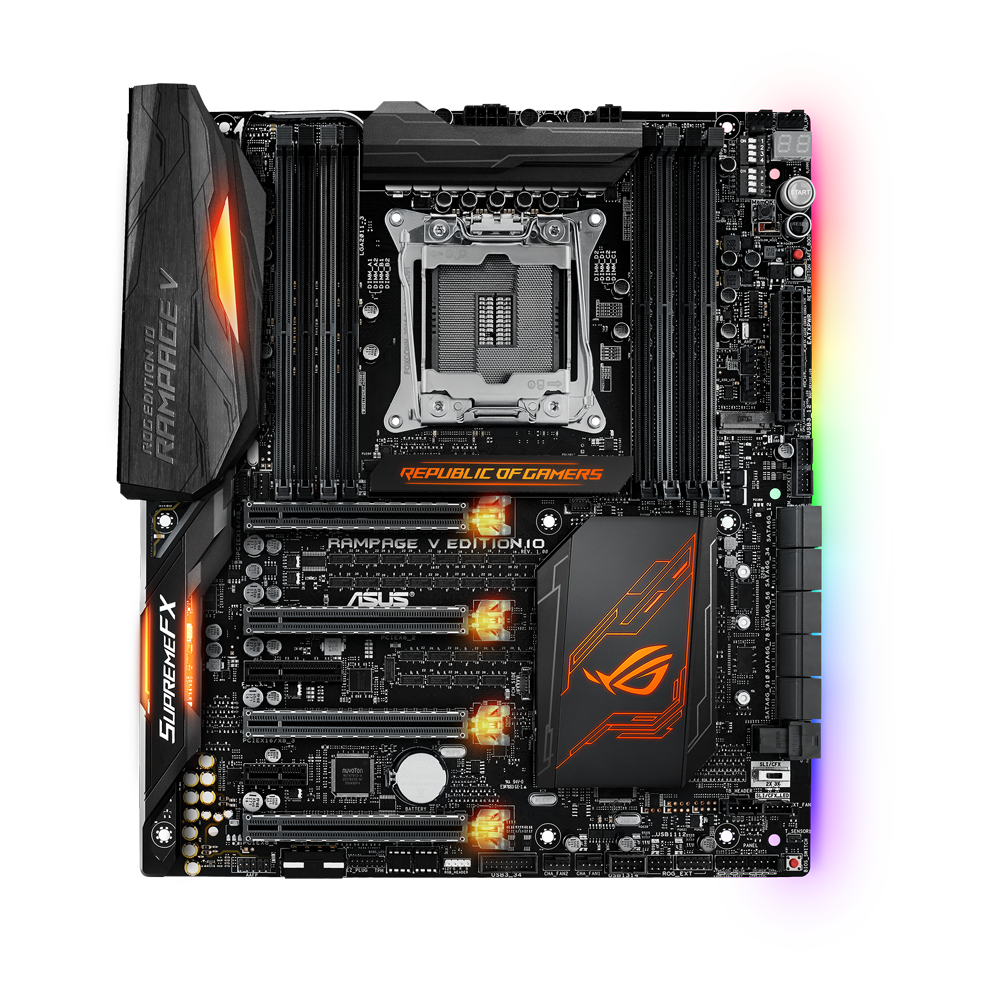 ROG RAMPAGE V EDITION 10 | Motherboards | ROG United States