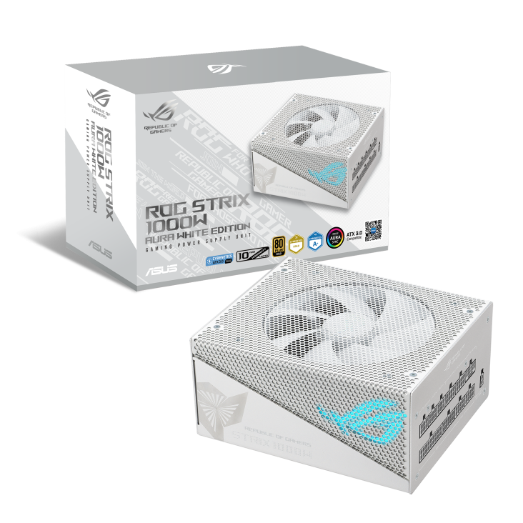 ROG Strix 1000W Gold Aura White Edition | Power Supply Units