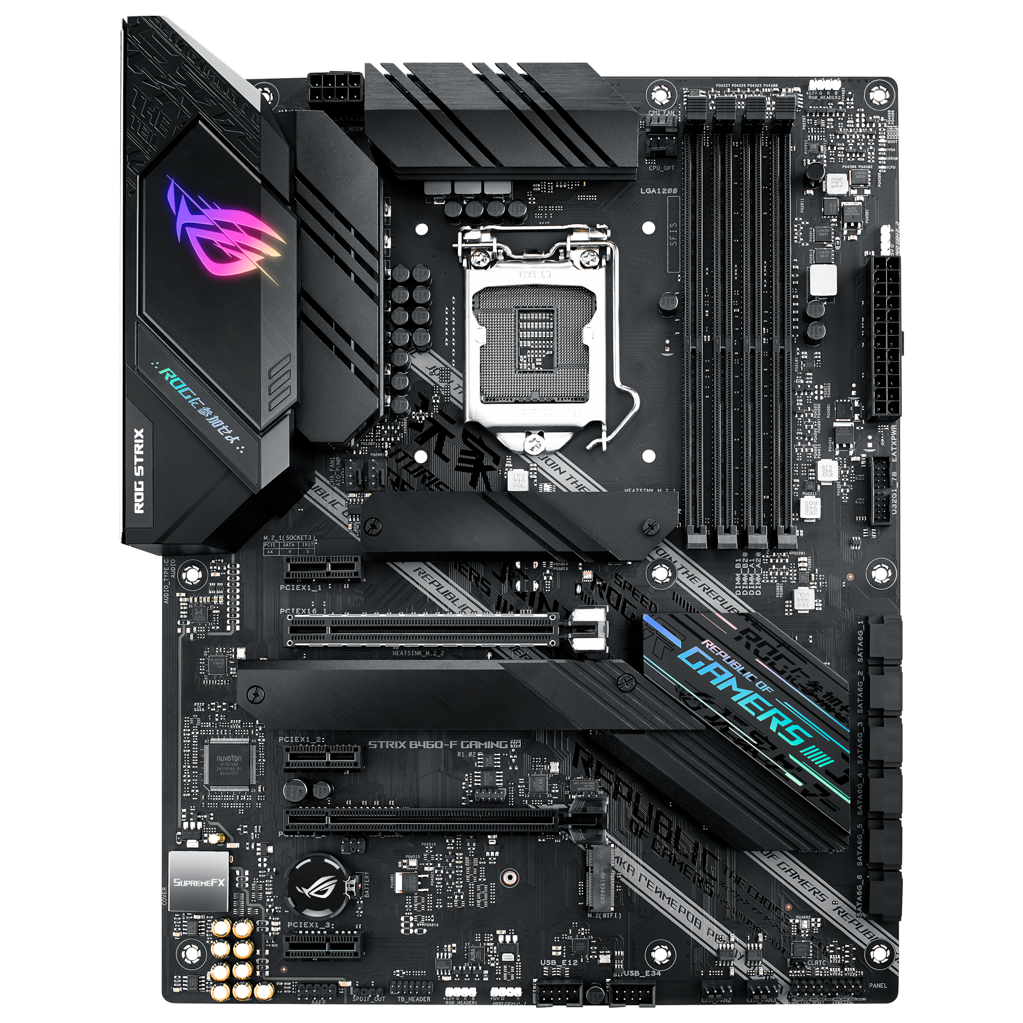 ROG STRIX B460-F GAMING | Motherboards | ROG Global