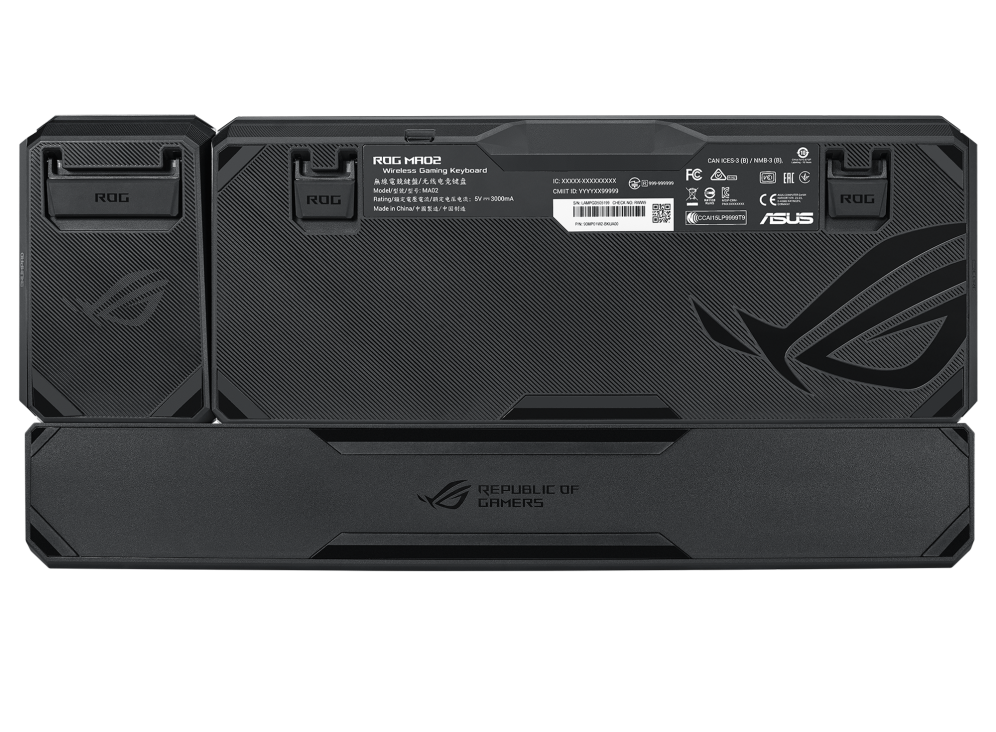 ROG Claymore II rear view