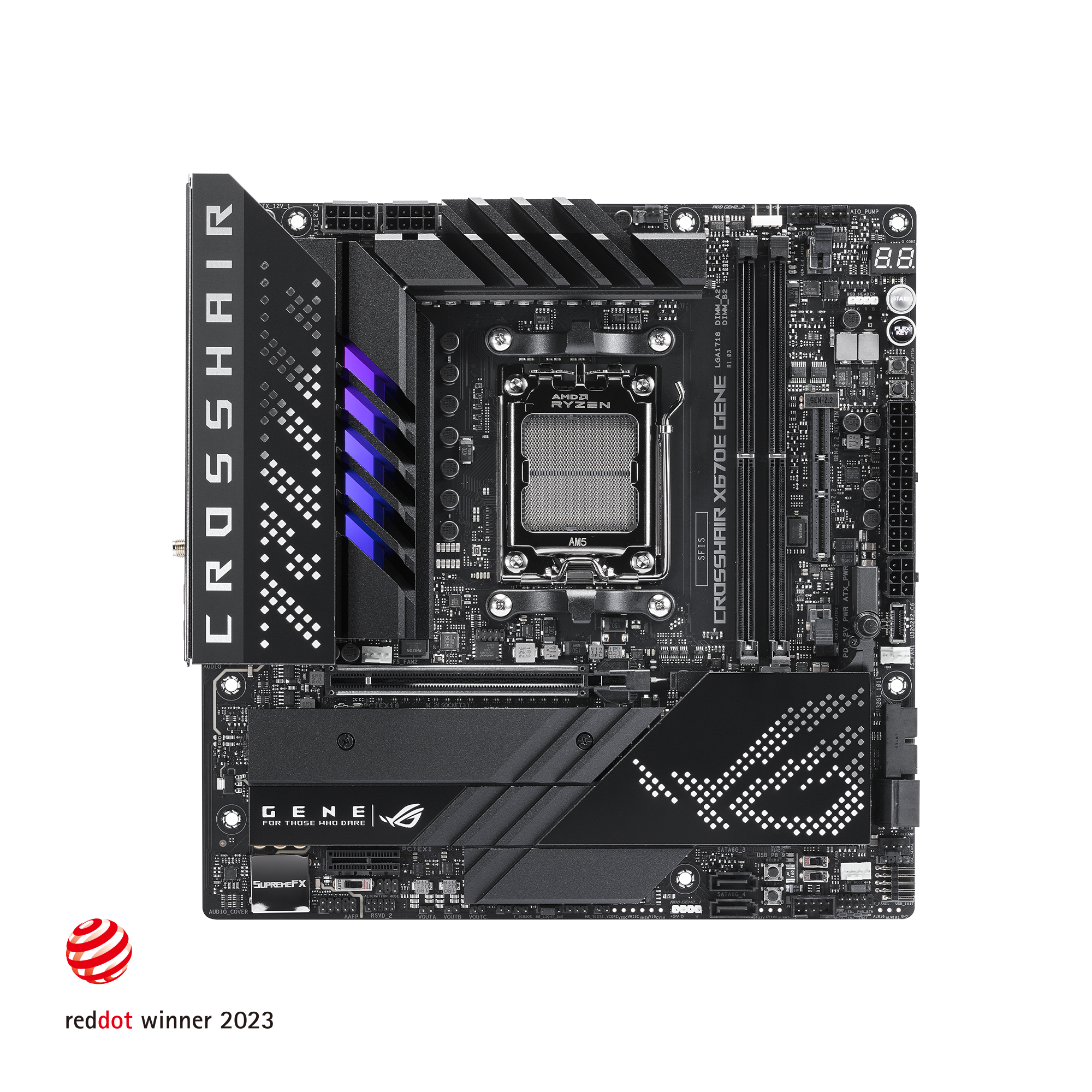 ROG CROSSHAIR X670E GENE | Motherboards | ROG United States