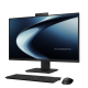 An ASUS ExpertCenter P600 AiO (PM640KA) in black turned to 45-degree angle paired with a keyboard and mouse. 
