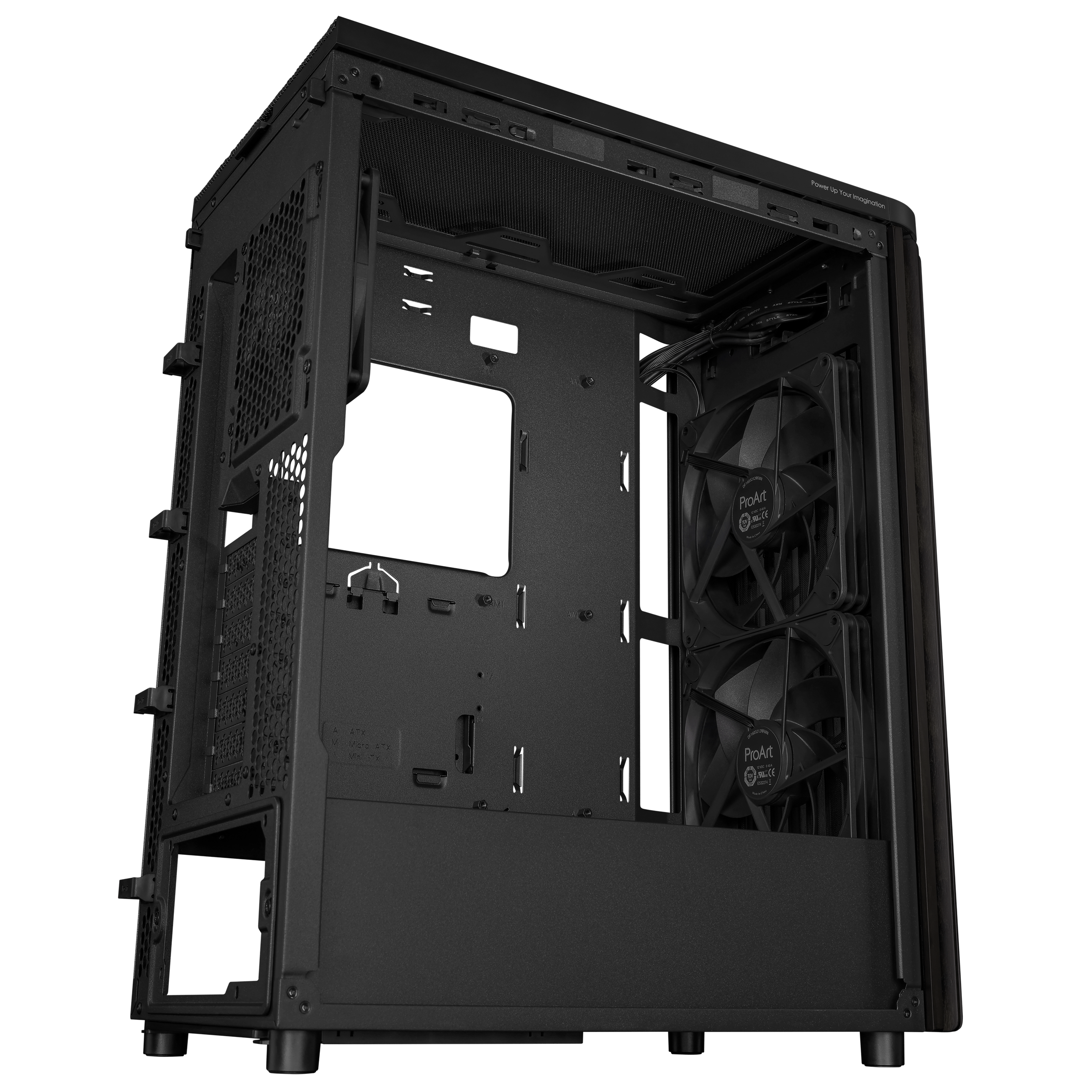 ProArt PA401 Wood Edition - Metal Panel｜PCケース｜ASUS 日本