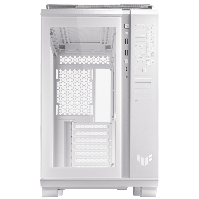 Tour midi Asus TUF Gaming GT502 Boîtier PC blanc - Conrad