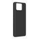 A black RhinoShield SolidSuit Case (standard) angled view from front, tilting at 45 degrees counterclockwise