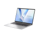 ASUS Vivobook 16 opened at 90-degree from the front view, tilting at 45-degree from the left side.