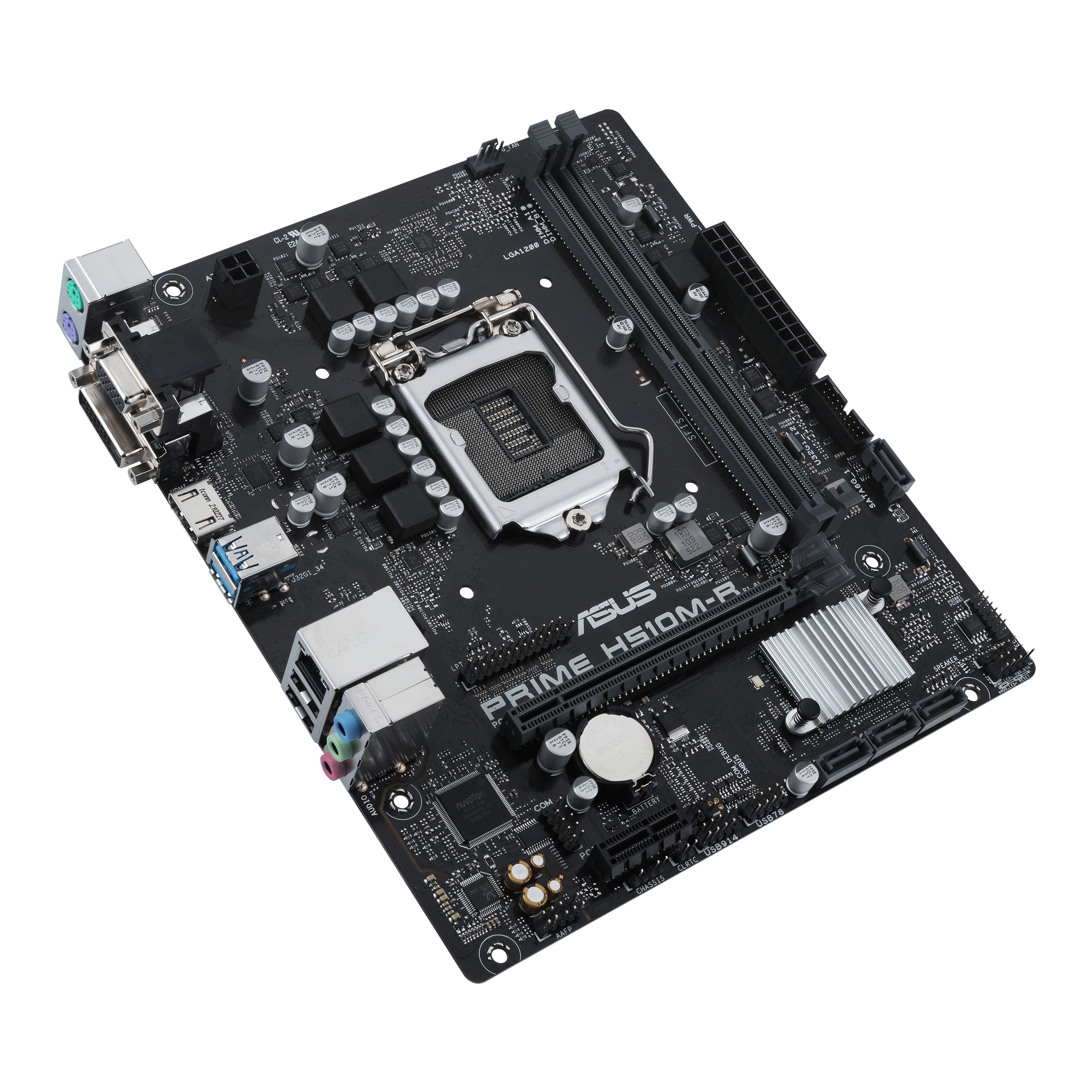 ASUS Prime H510M-R-SI Boite Carte mère Blanche 