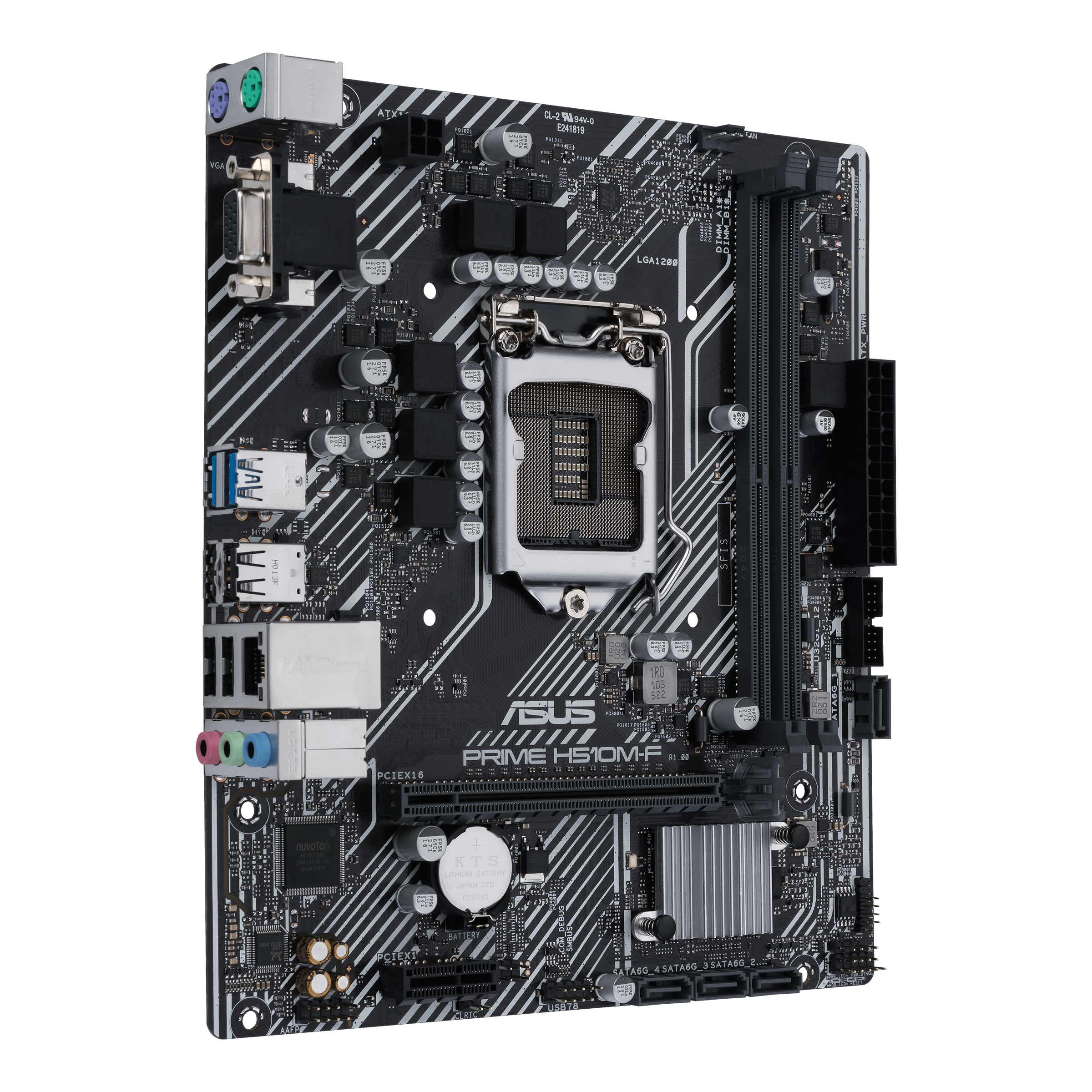 Asus PRIME H510ME Motherboard PC Base Intel® 1200 Form Factor (details