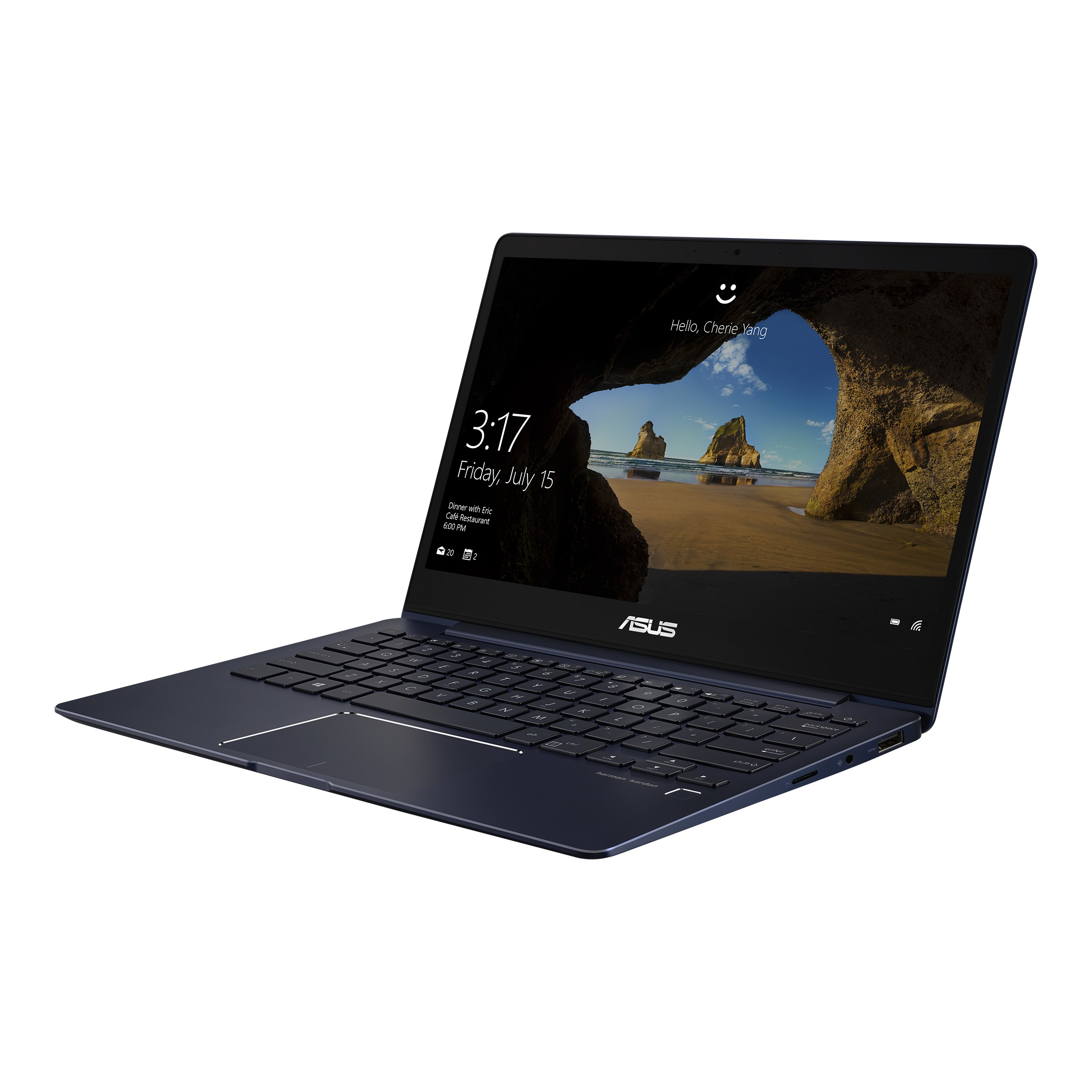 本体外側に軽微な傷があります【美品】ASUS zenbook UX331U Notebook PC