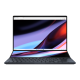 Zenbook Pro 14 Duo OLED (UX8402) displays opened from the front view.