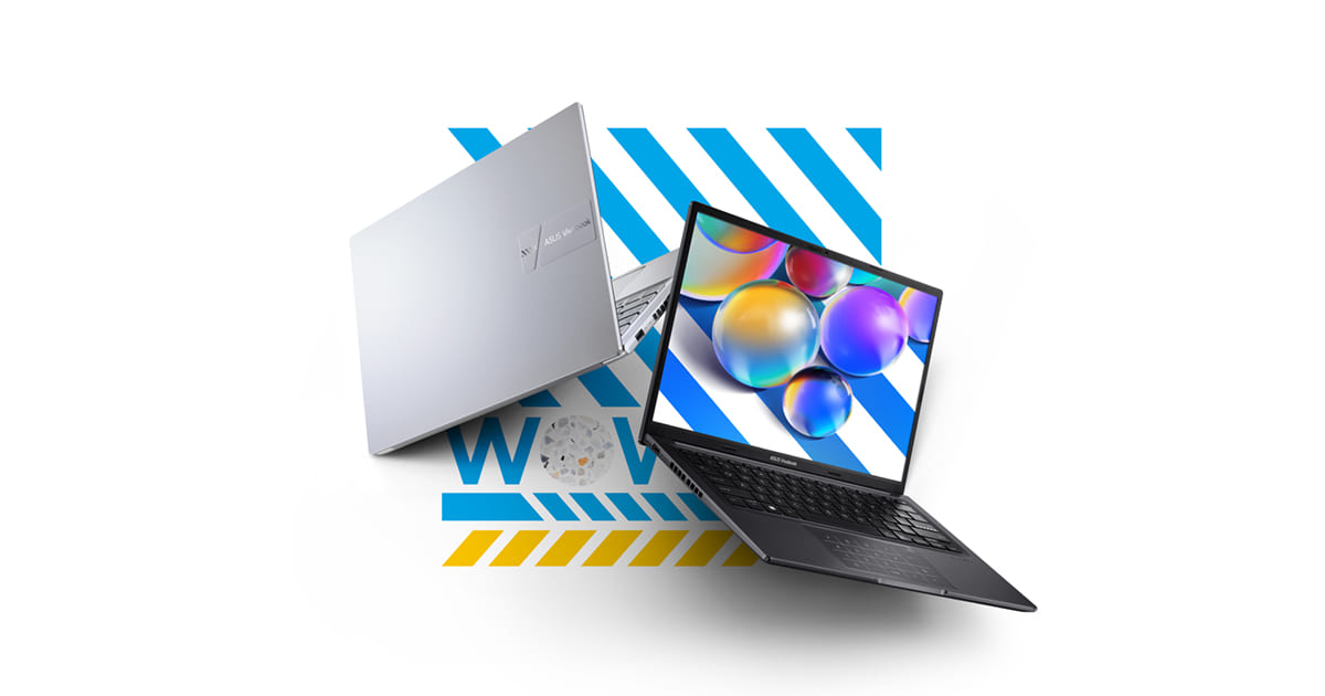 Vivobook 14 OLED: Màn hình Vivobook 14 OLED sắc nét và vô cùng rực rỡ, sẽ đem lại trải nghiệm tuyệt vời cho bạn khi sử dụng. Hãy truy cập ảnh liên quan để xem chi tiết và thực sự tận hưởng vẻ đẹp của sản phẩm này.