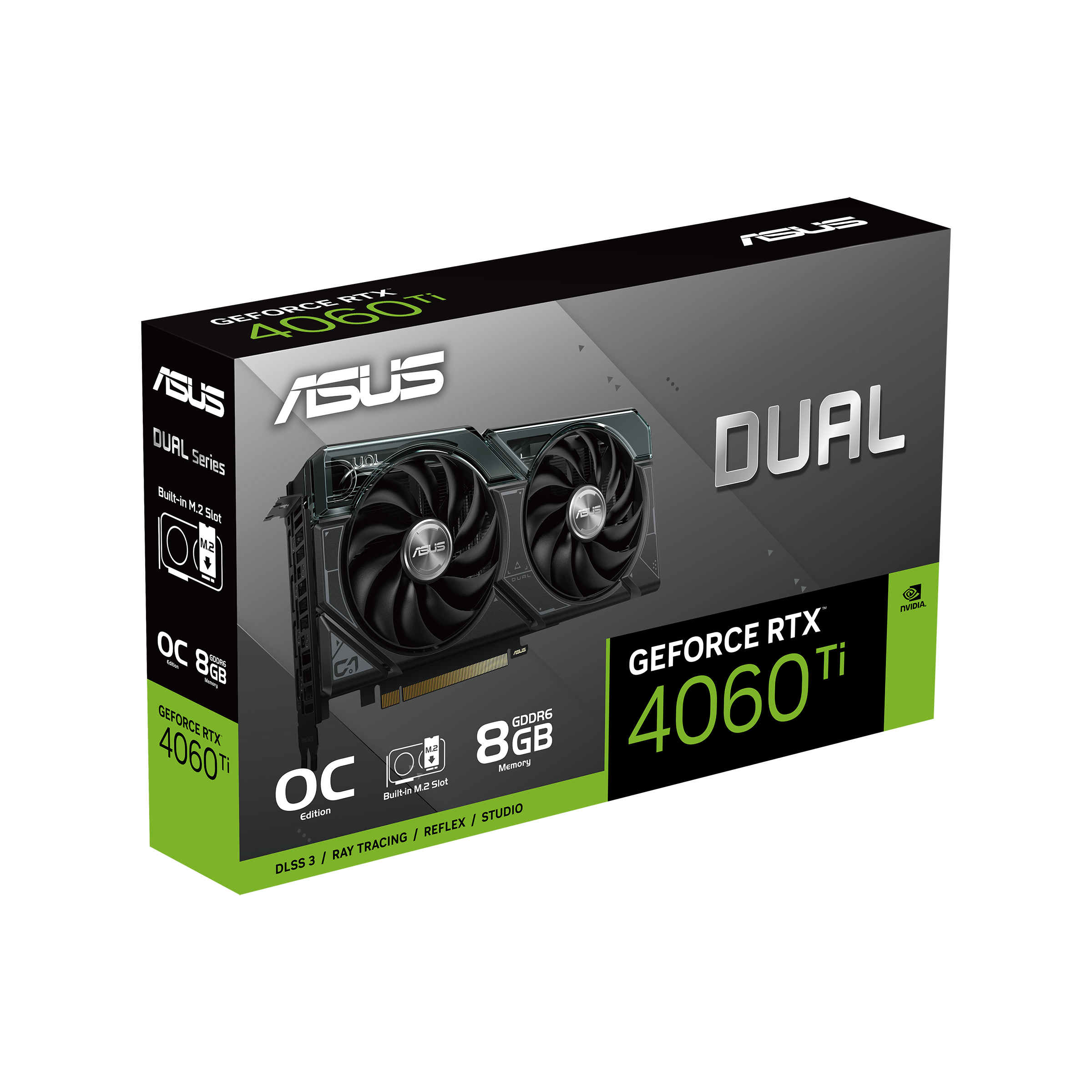 ASUS Dual GeForce RTX™ 4060 Ti SSD OC Edition 8GB GDDR6 | Graphics