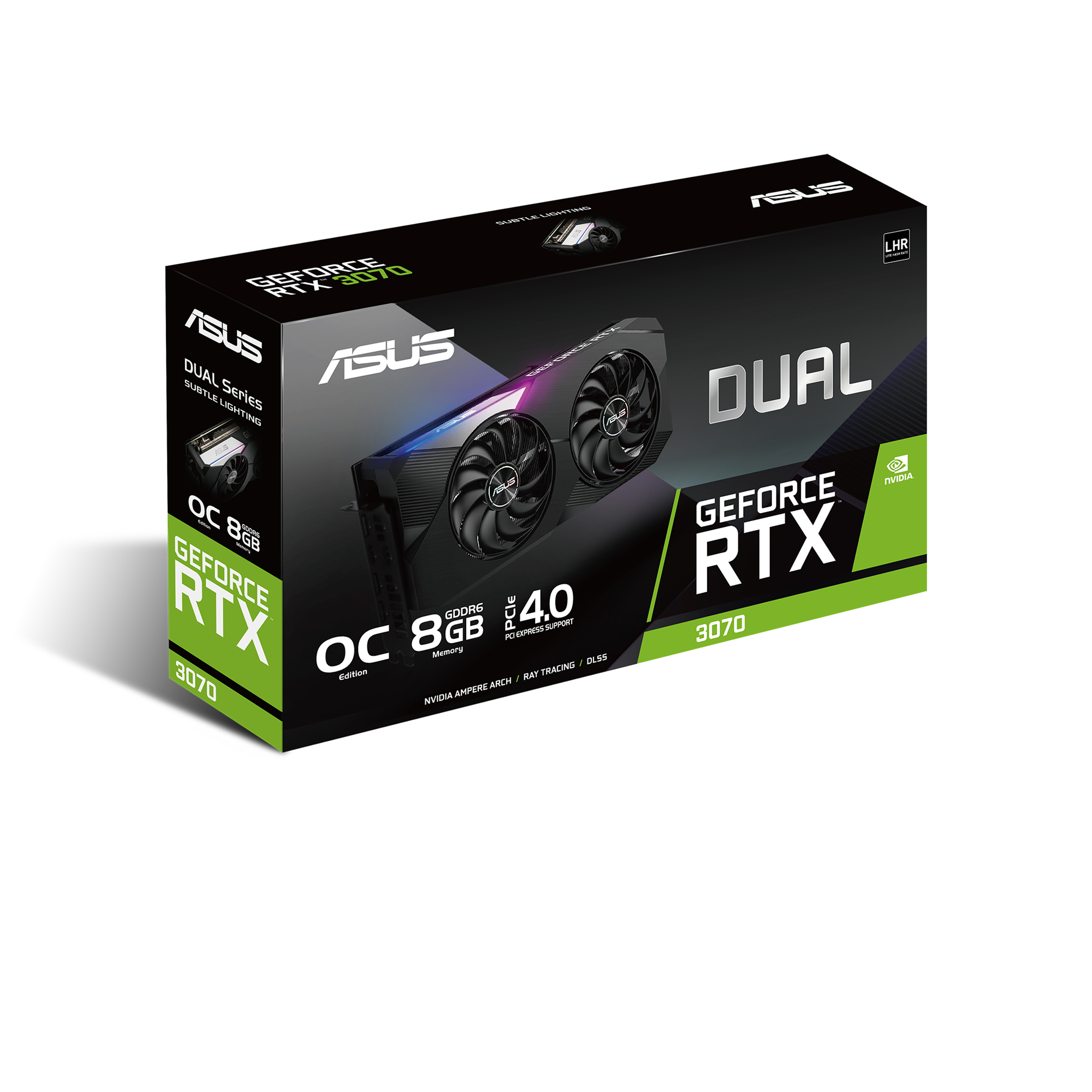 ASUS Dual GeForce RTX™ 3070 V2 OC Edition 8GB GDDR6 | Graphics Card