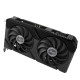 ASUS Dual Radeon RX 7600 XT OC Edition front 45 degree tilted shot