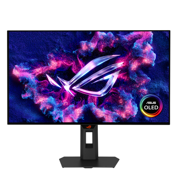 XG27AQWMG front view with OLED logo