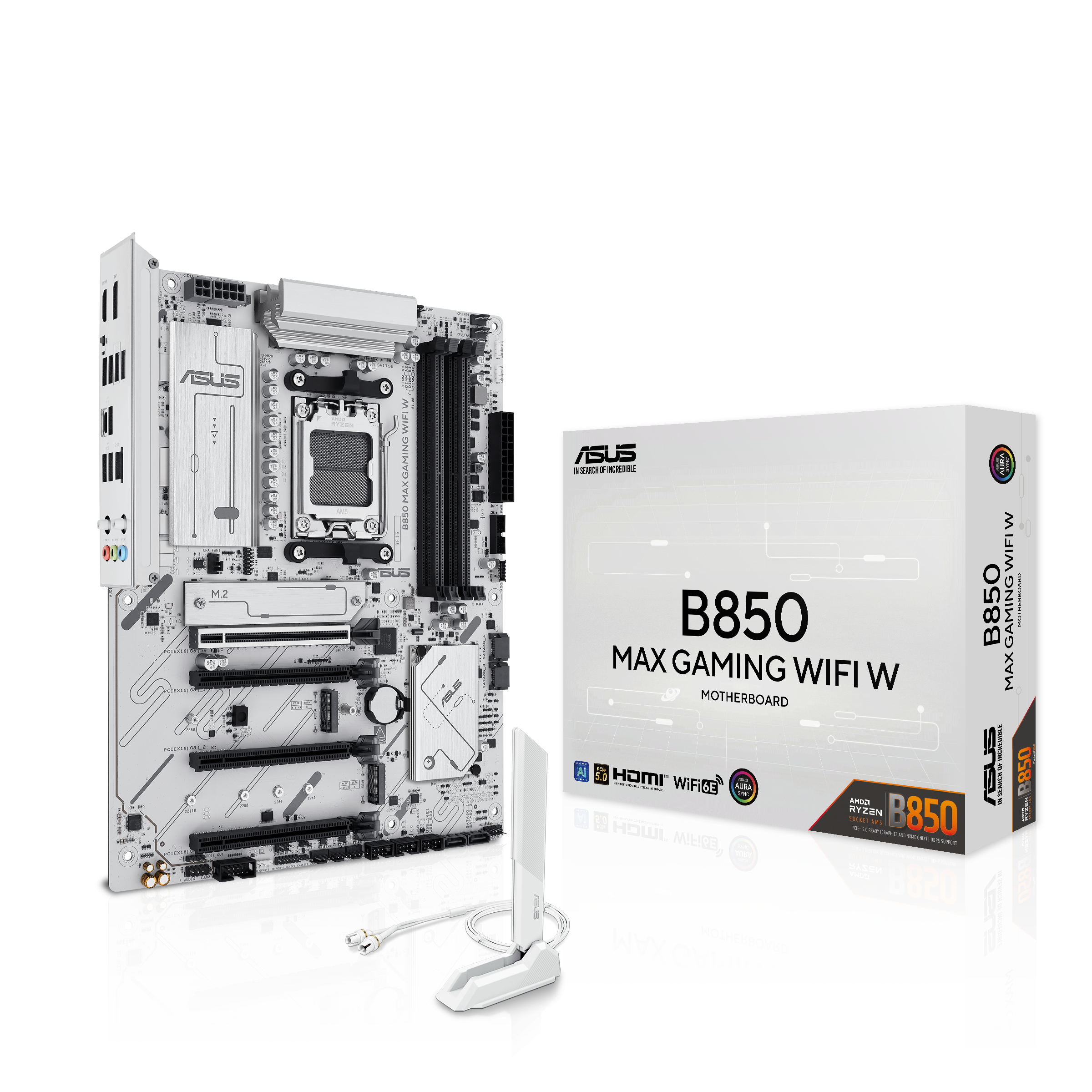 ASUS B850 MAX GAMING WIFI W マザーボード B850 MAX GAMING WIFI W｜Motherboards｜ASUS USA