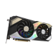 KO GeForce RTX 3060 V2 graphics card, angled forward view, shocasing the ARGB element