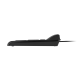 ASUS Wired Keyboard KU100 side view without kickstand