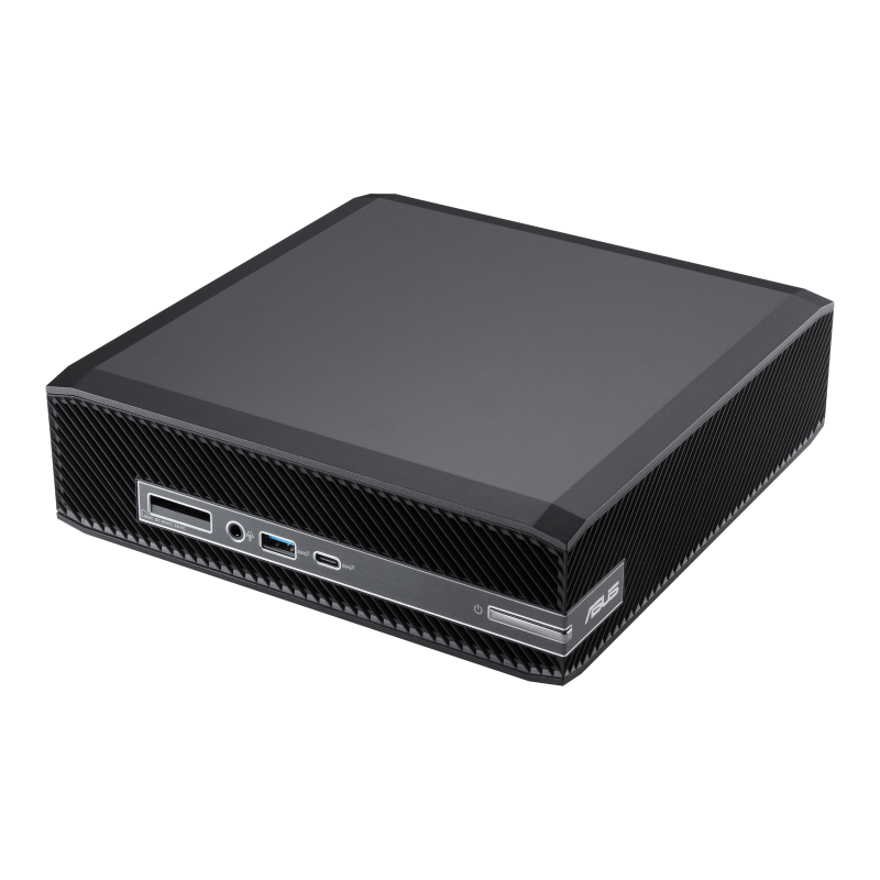 Mini PC PN80, front view, top-left diagonal