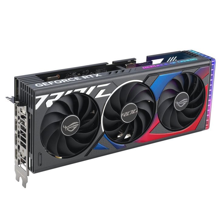 ROG STRIX GeForce RTX 4060 front hero shot