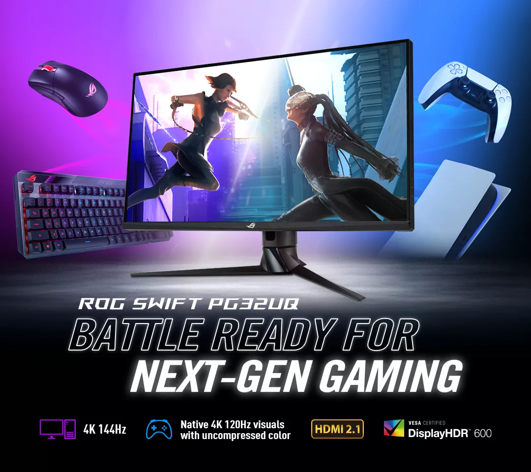 ROG Strix XG32UQ  Gaming monitors｜ROG - Republic of Gamers｜ROG Global