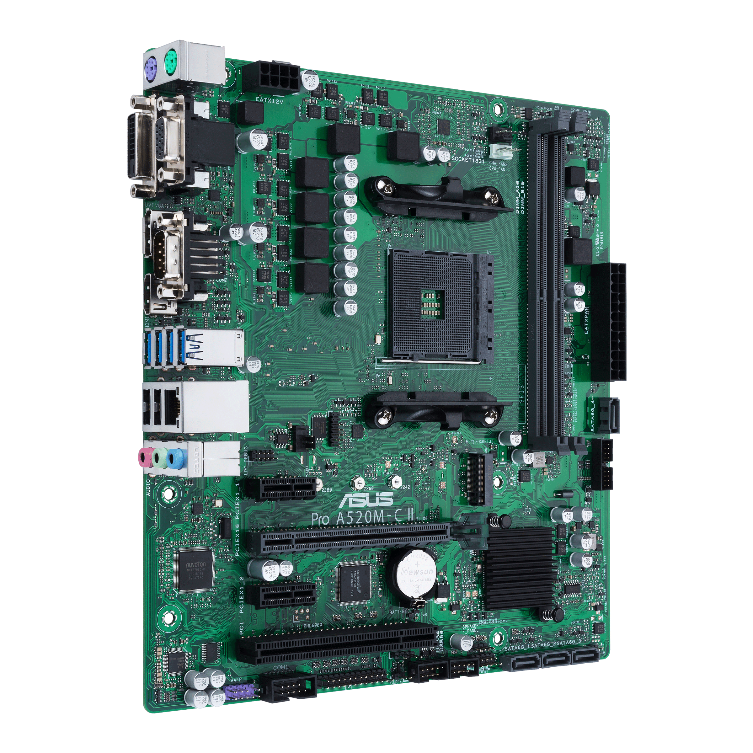 Pro A520M-C II/CSM｜Motherboards｜ASUS USA