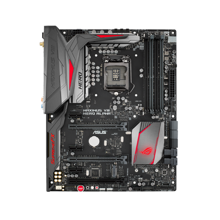 ROG MAXIMUS VIII HERO ALPHA front view