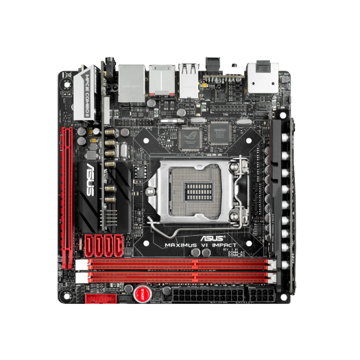 美品 ASUS Maximus VI Impact マザーボード Intel Z87 LGA 1150 Mini