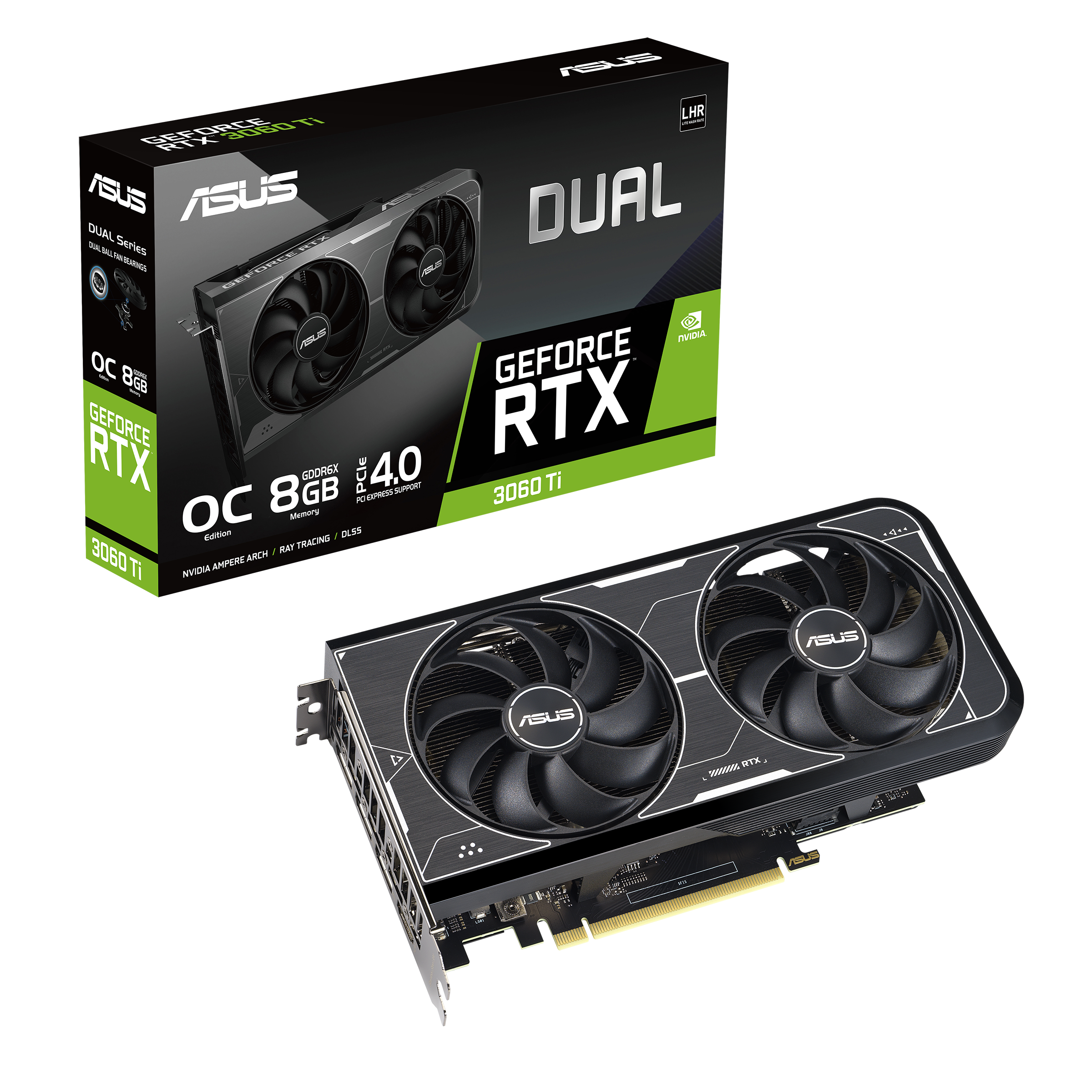 ASUS Dual GeForce RTX 3060 Ti OC Edition 8GB GDDR6X | Graphics