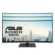 ASUS VA34VCPSR-front view showing the height-adjustment difference